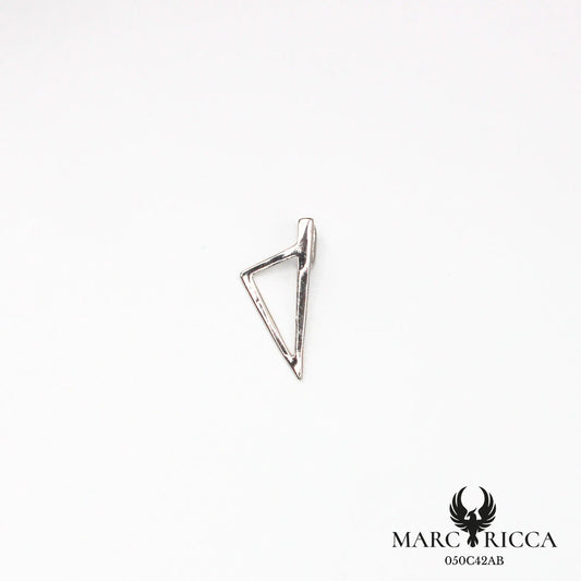 Pendentif corse stylisée en argent ou vermeil