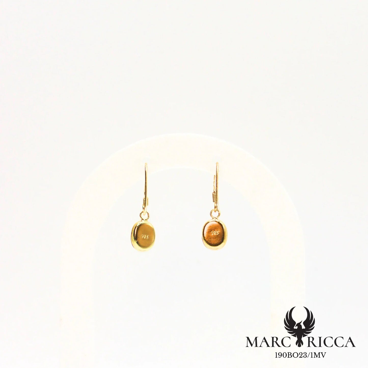 Boucles d'oreilles œil de Sainte Lucie ovales