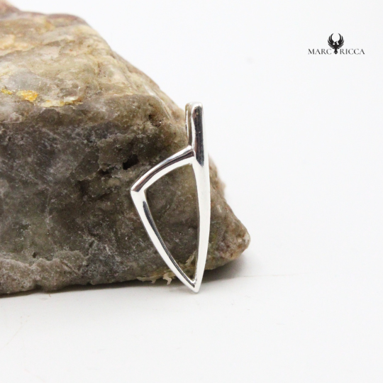Pendentif Argent Corse Ronde