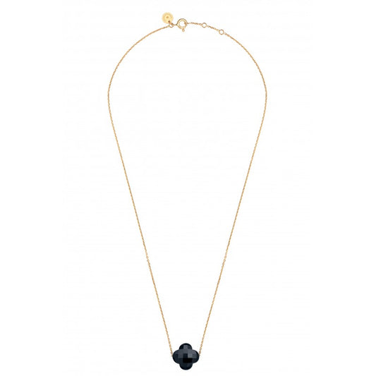 Collier Onyx Or Jaune FRIANDISE - Morganne Bello