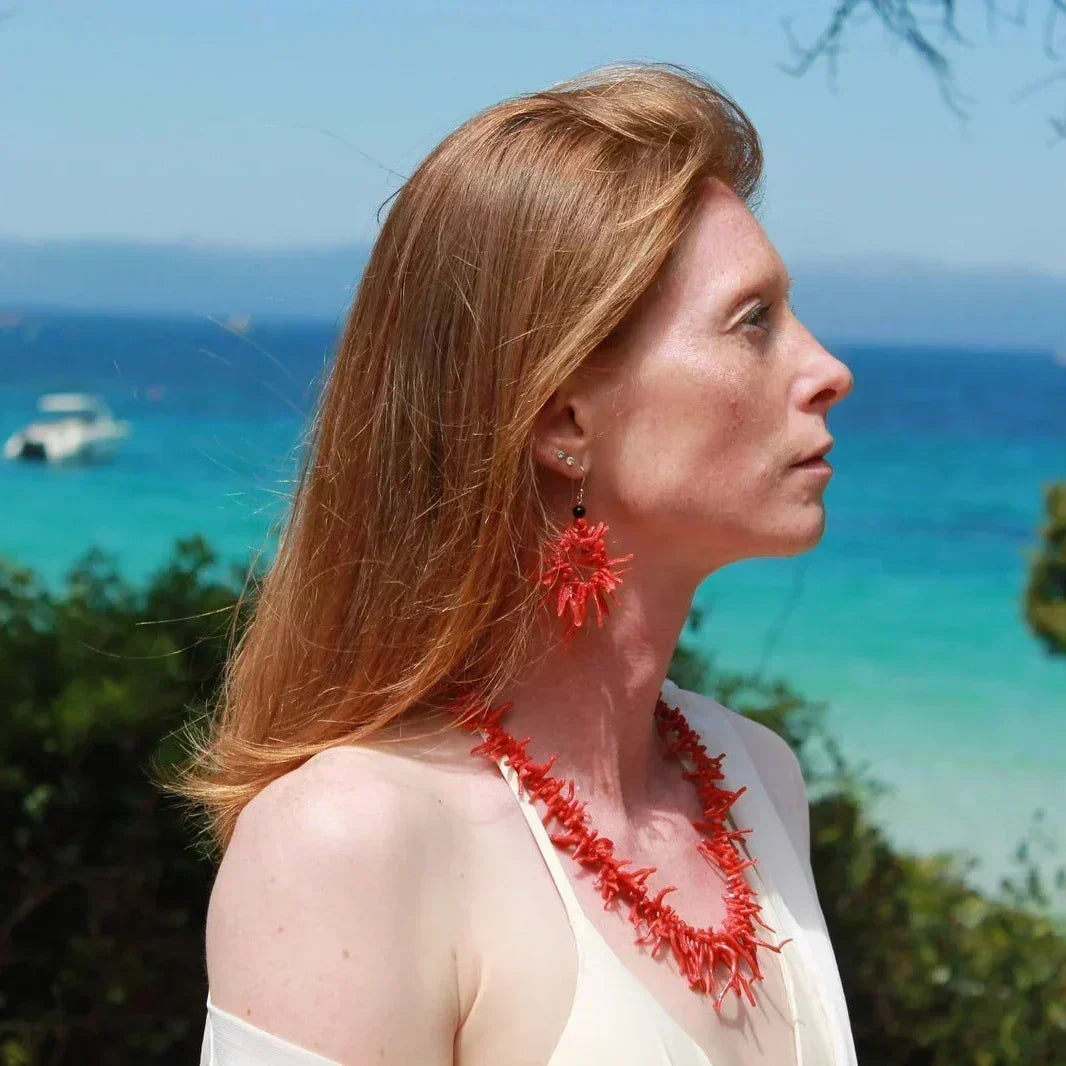 Bijoux en corail rouge de Corse travaillés à la main par Marc-Ricca à Porticcio