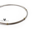 Bracelet Or 3 boules 9 Carats & Acier