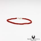 Bracelet perles corail 3mm