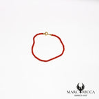 Bracelet perles corail 3mm