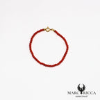 Bracelet perles corail 3mm