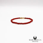 Bracelet perles de corail 3 mm