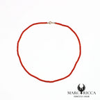 Collier perles de corail