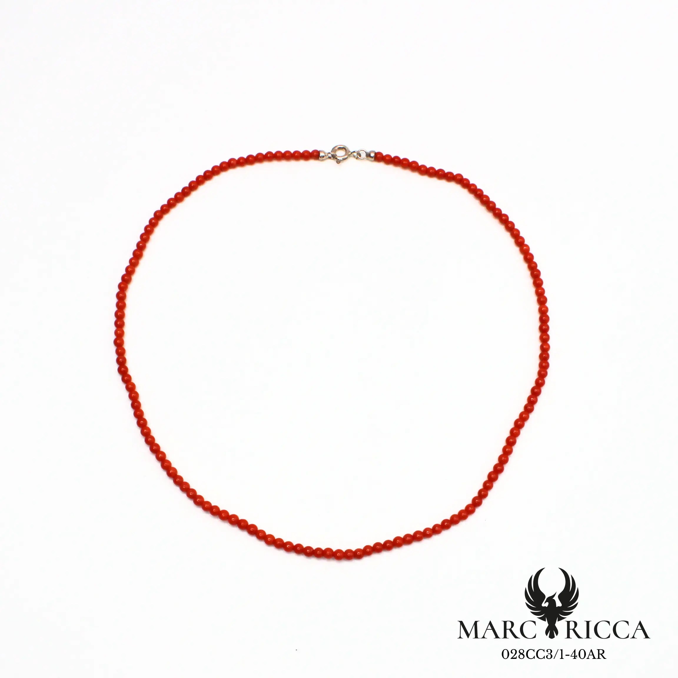 Collier perles de corail