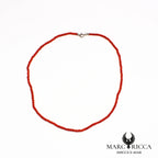Collier perles de corail