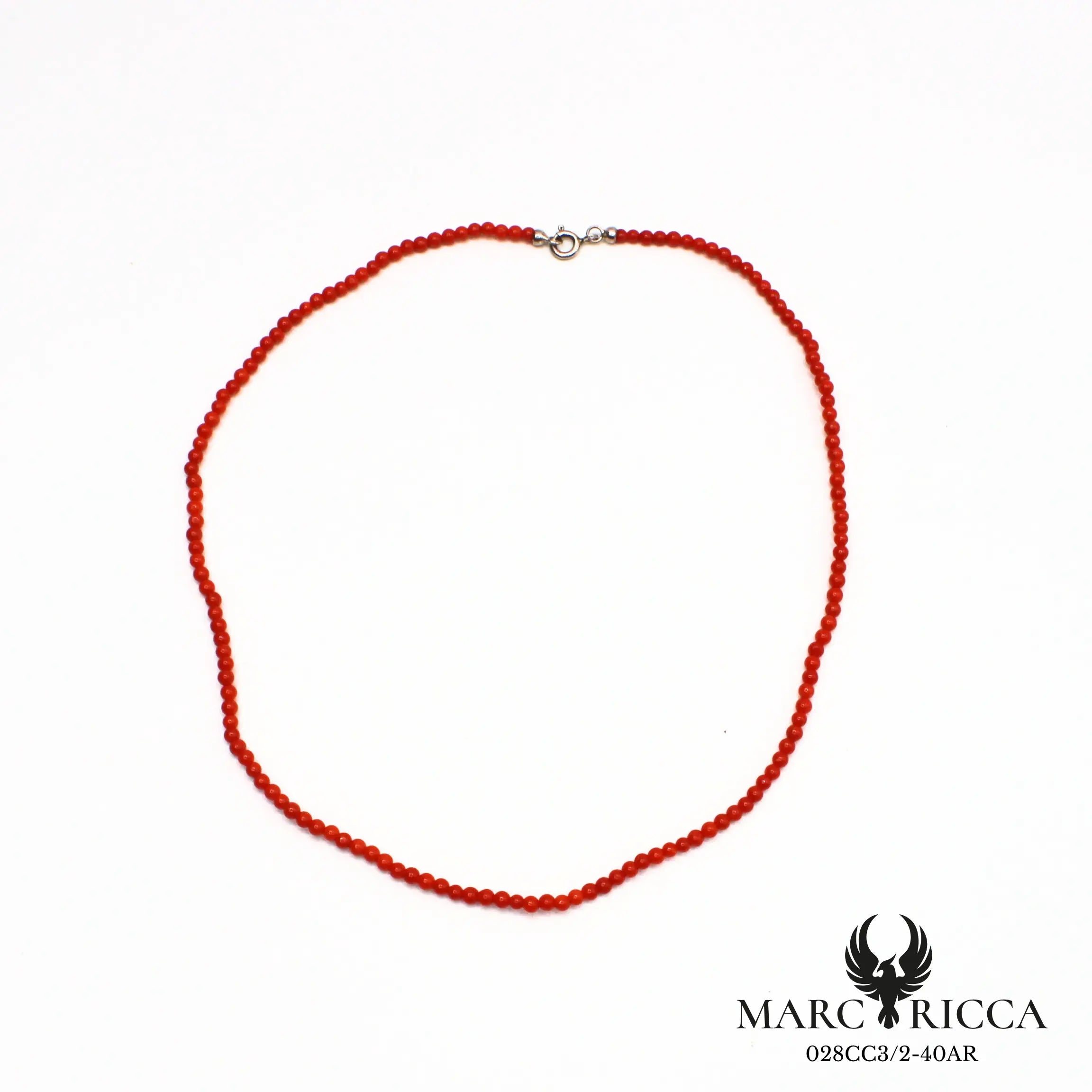 Collier perles de corail