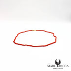 Collier perles de corail