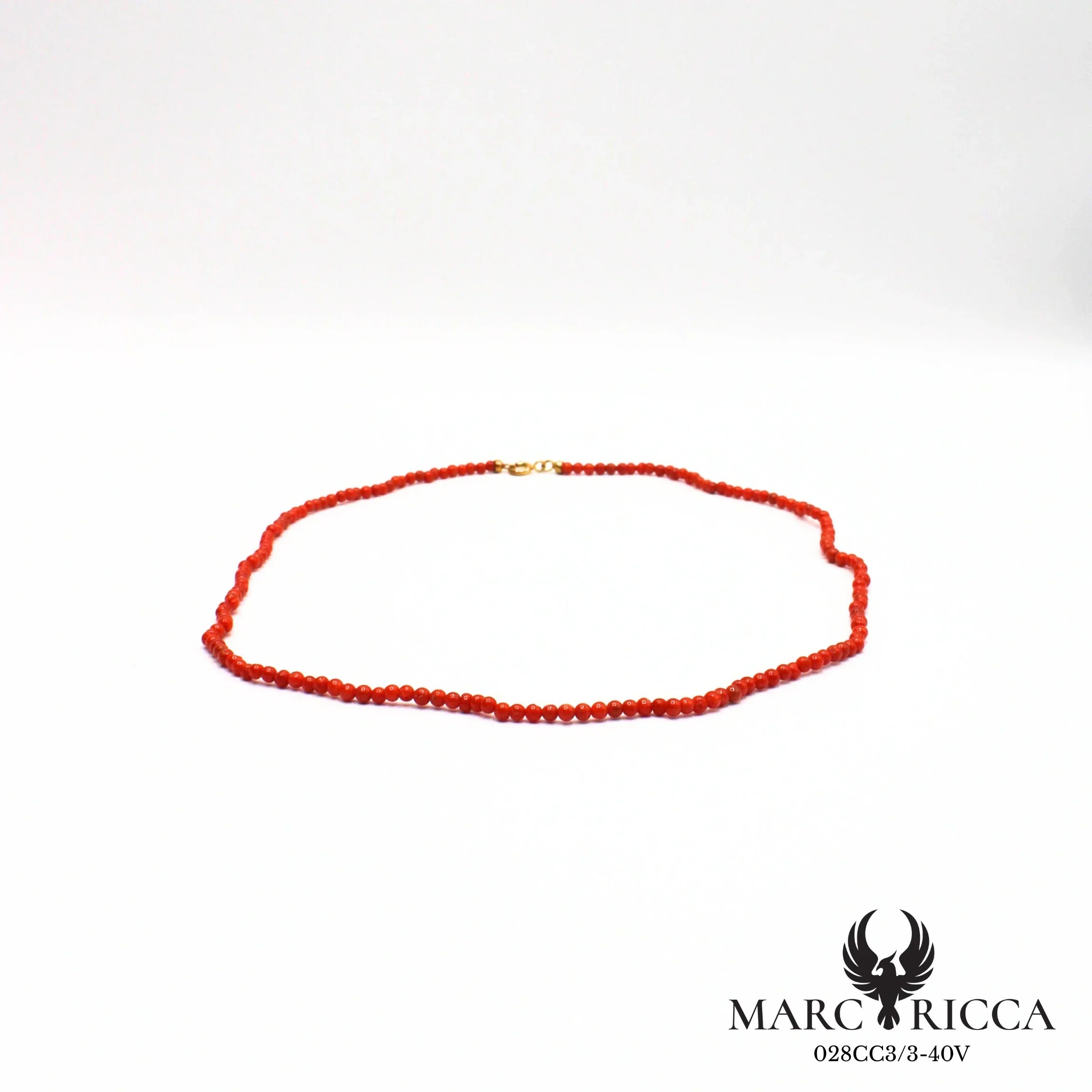 Collier perles de corail