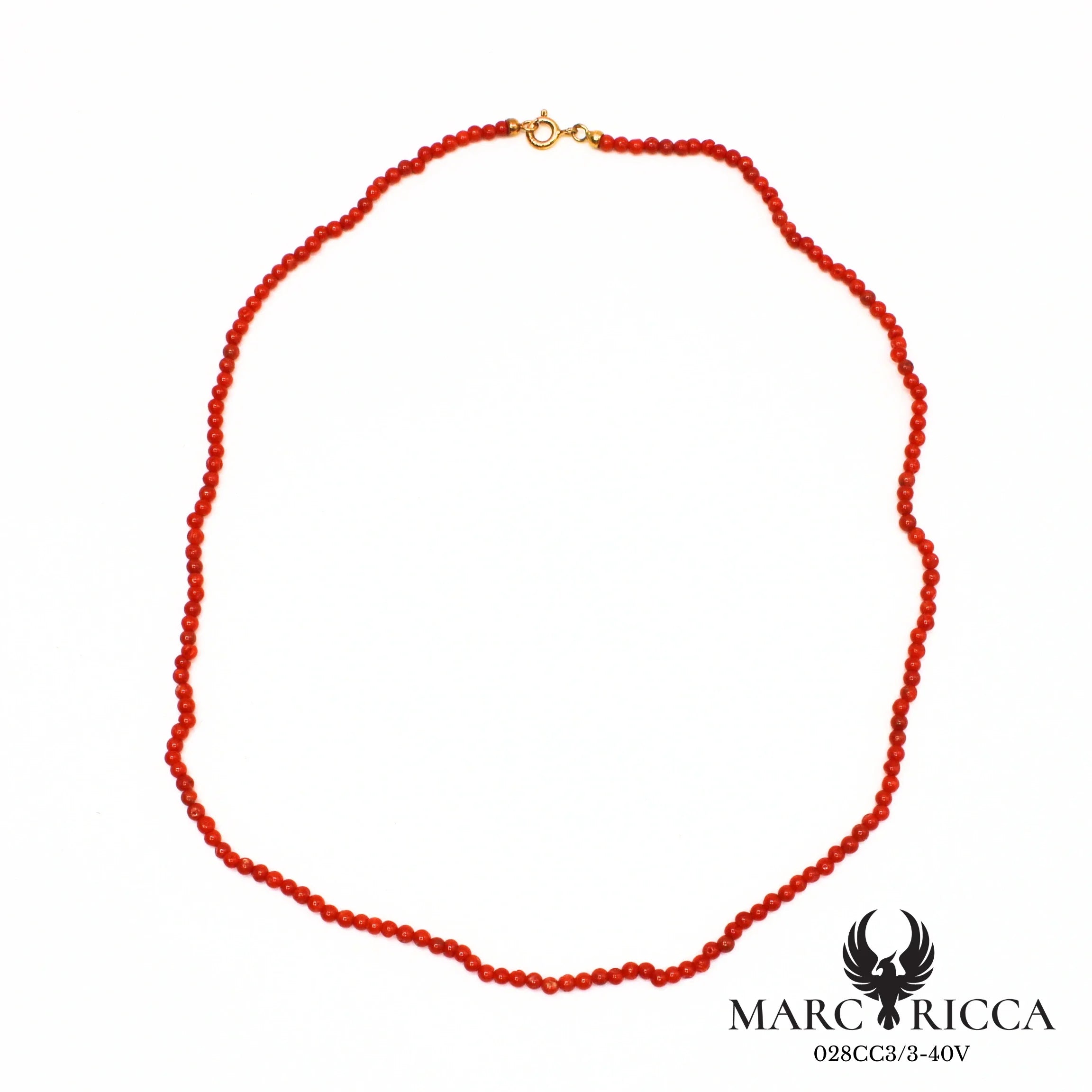 Collier perles de corail