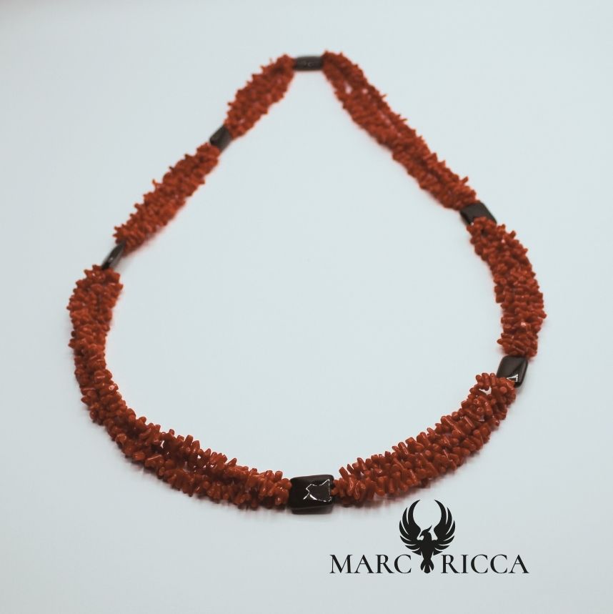 Collier Sautoir Corail Cupolino