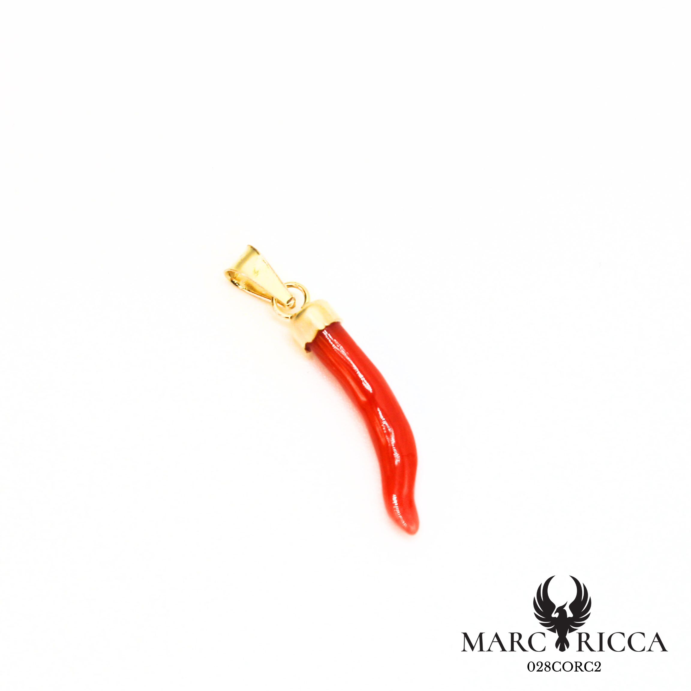 Pendentif corne en OR 750/1000