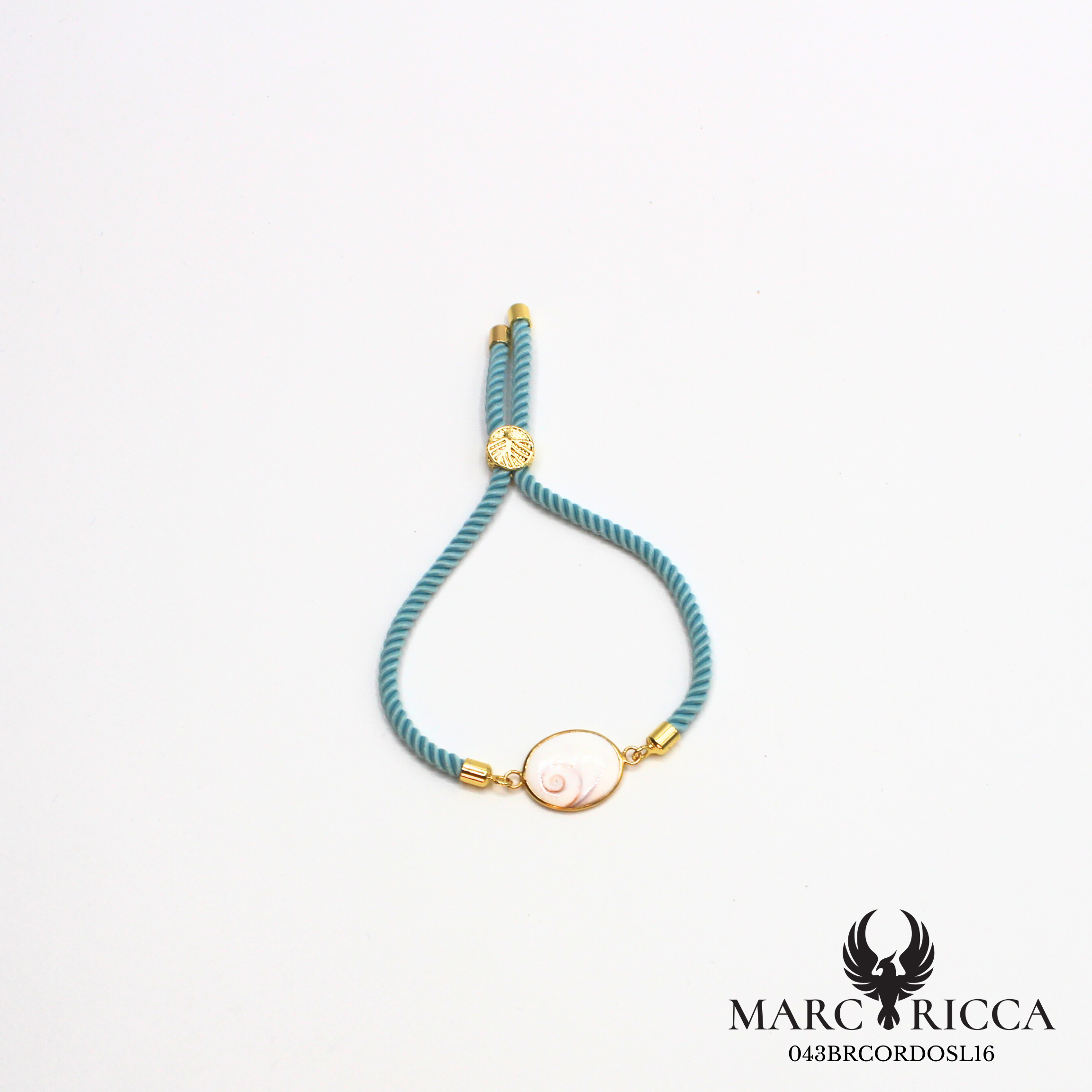 Bracelet Argent ou Vermeil & laiton œil de Sainte-Lucie Rouge