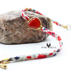 Bracelet Argent Liberty Corail