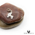 Charms Argent Couffin Strass