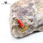 Charms Argent Main Corail
