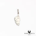 Pendentif corse avec villes en argent ou vermeil