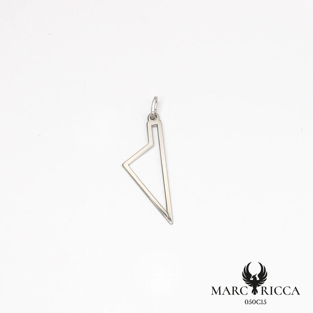 Pendentif corse stylisée en argent ou vermeil