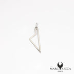 Pendentif corse stylisée en argent ou vermeil