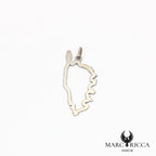 Pendentif corse creuse en vermeil ou argent
