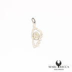 Pendentif Argent Corse Madone Vermeil