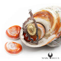 Pendentif Argent Corse Madone & Vermeil