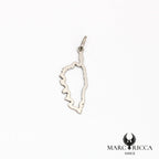 Pendentif corse creuse en vermeil ou argent