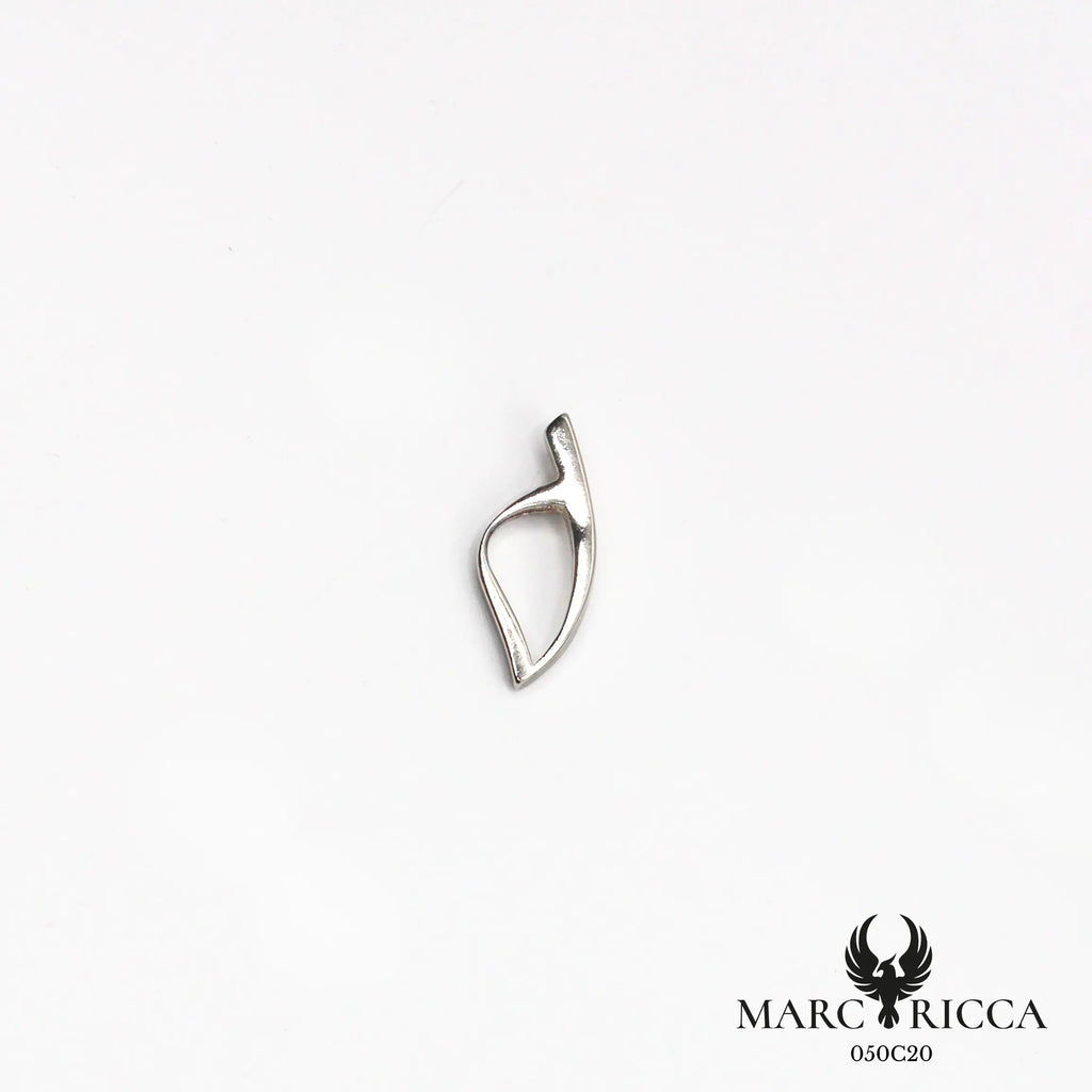 Pendentif corse arrondie en argent