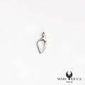 Pendentif corse arrondie en argent