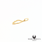 Pendentif corse creuse en vermeil ou argent