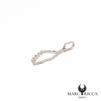 Pendentif corse creuse en vermeil ou argent