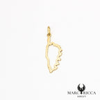 Pendentif corse creuse en vermeil ou argent