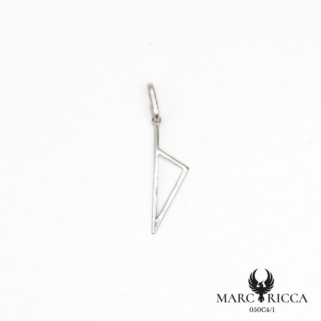 Pendentif corse stylisée en argent ou vermeil