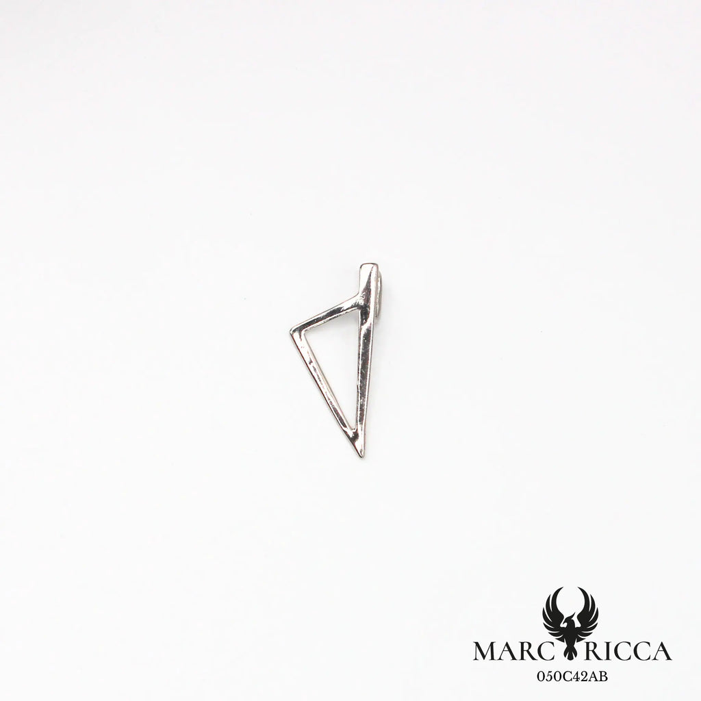 Pendentif corse stylisée en argent ou vermeil