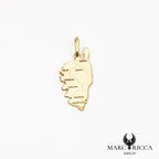 Pendentif corse avec villes en argent ou vermeil