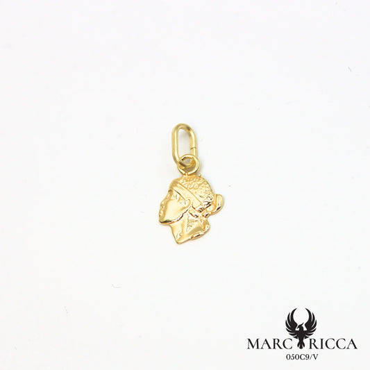 Pendentif Tête de Maure en argent ou vermeil