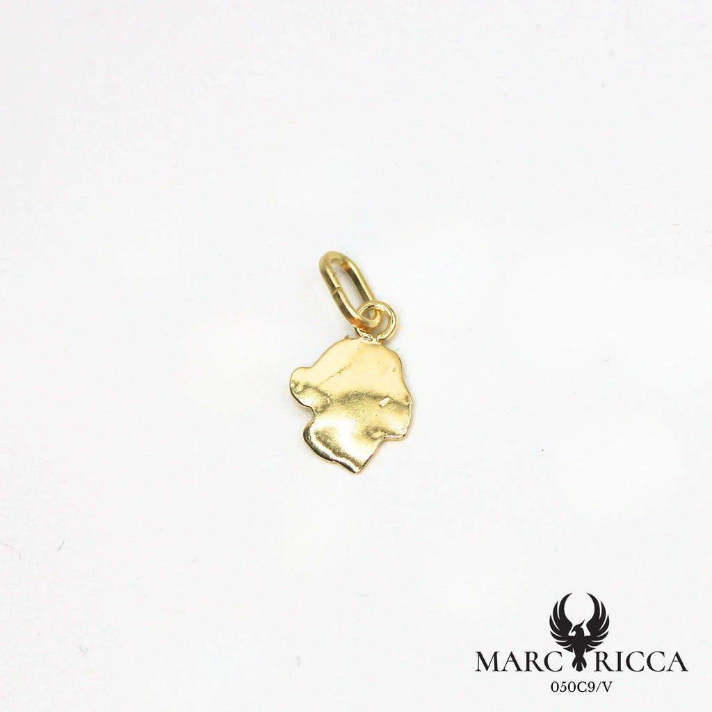 Pendentif Tête de Maure en argent ou vermeil