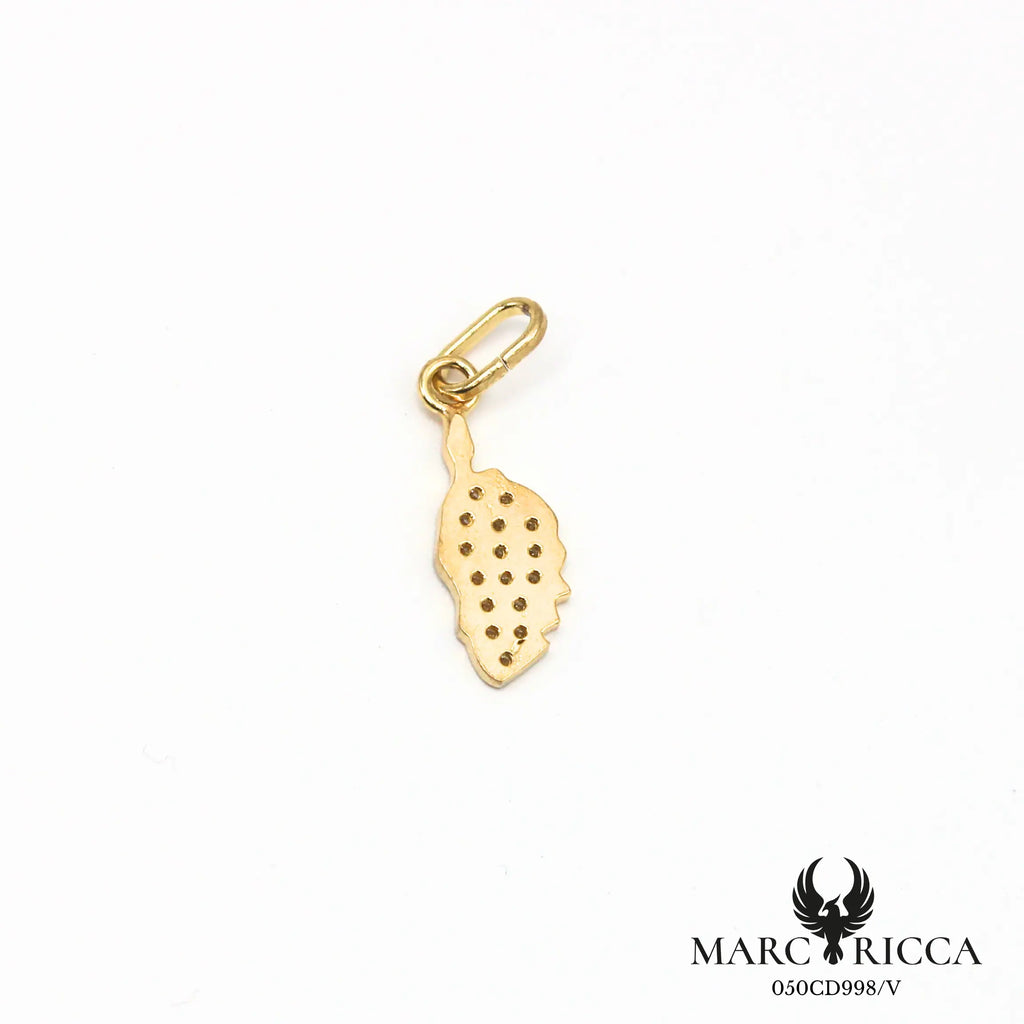 Pendentif Argent Corse & Strass