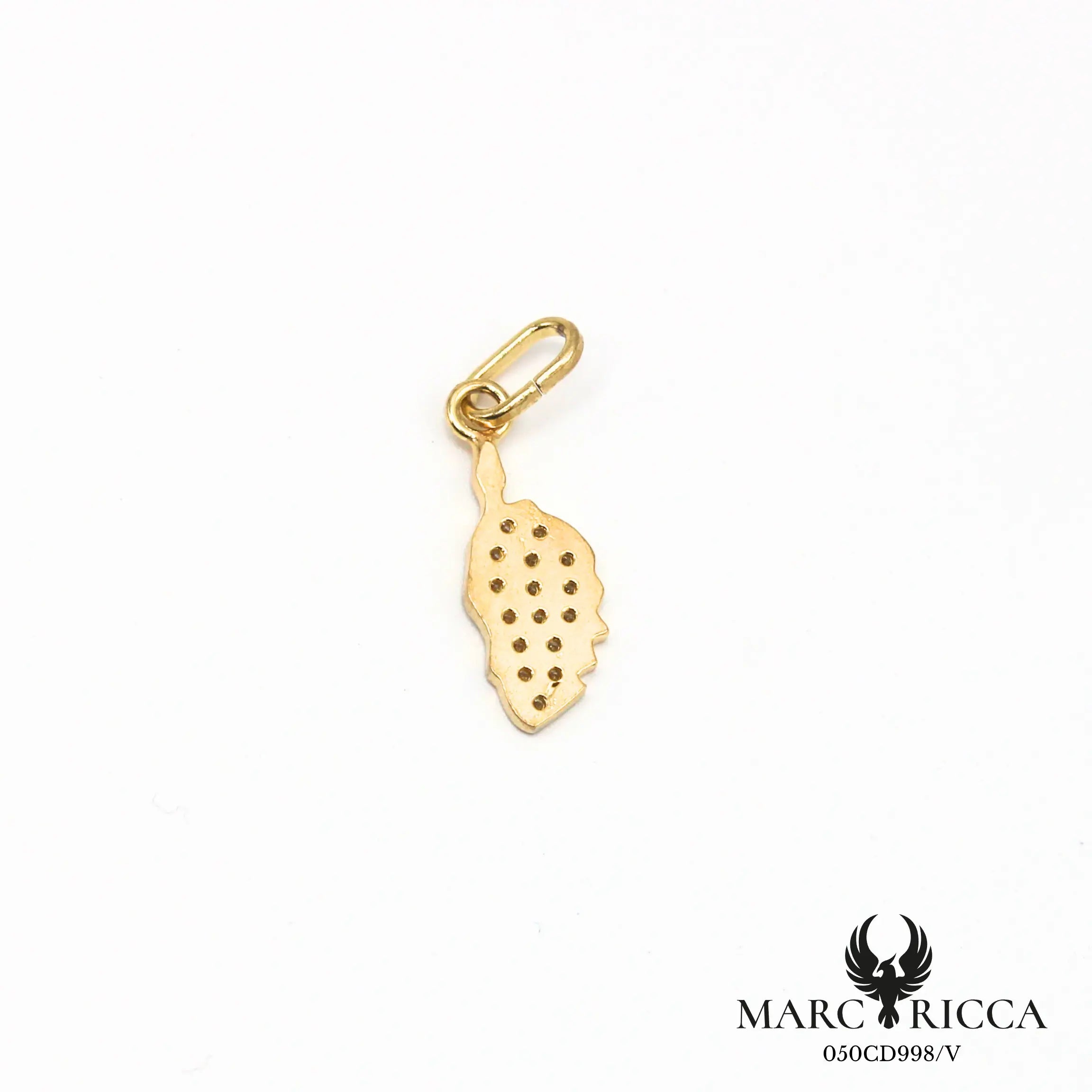 Pendentif Argent Corse & Strass