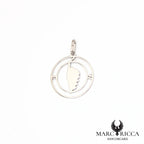 Pendentif Corse avec points cardinaux en argent ou vermeil