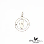 Pendentif Corse avec points cardinaux en argent ou vermeil