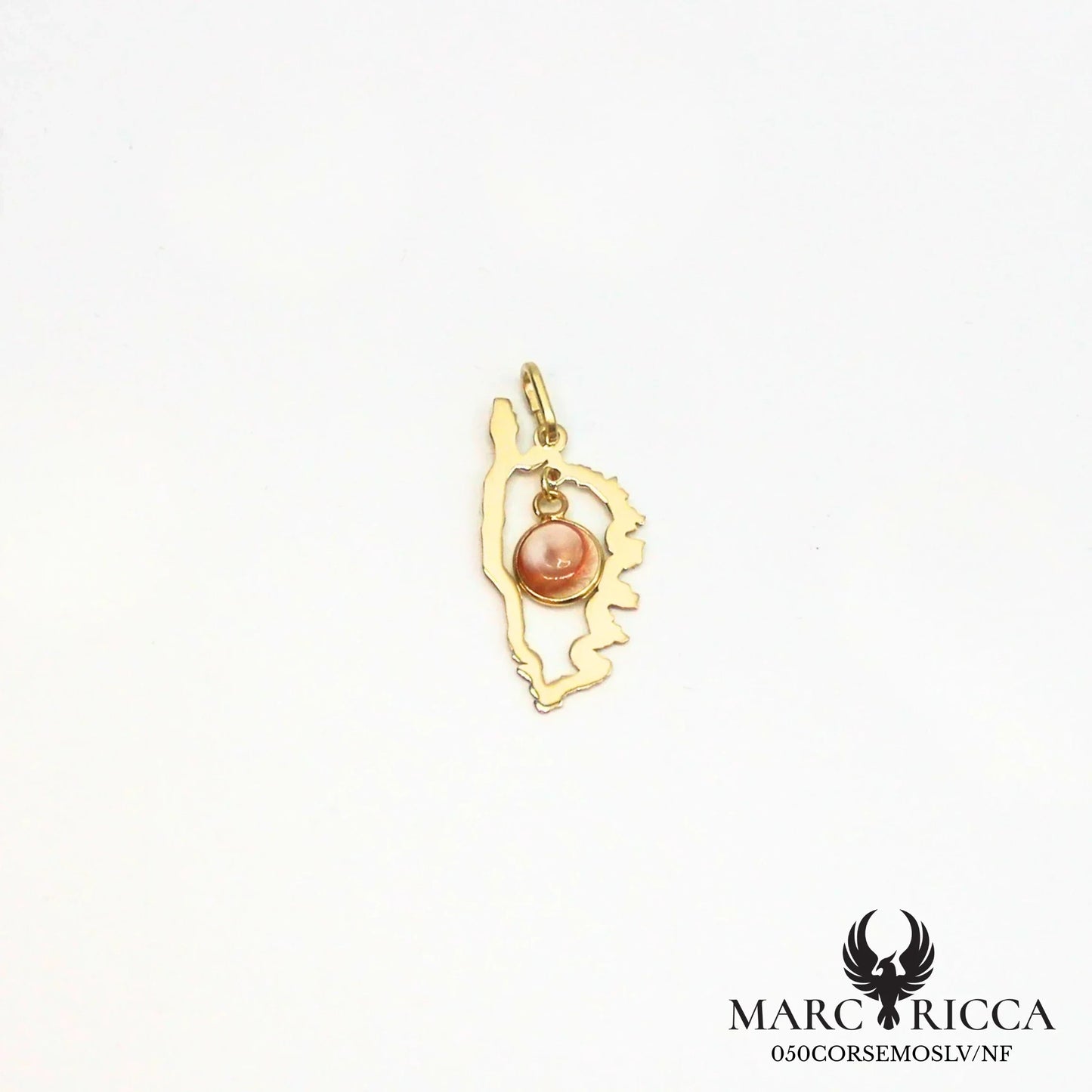 Pendentif corse œil de Sainte Lucie en argent ou vermeil