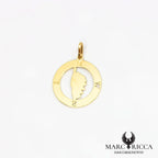 Pendentif Corse avec points cardinaux en argent ou vermeil