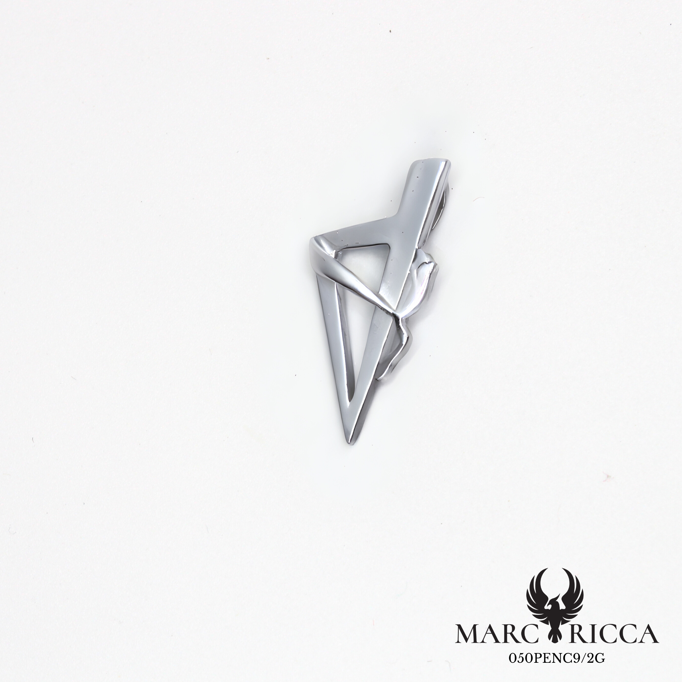 Pendentif corse Stylisé avec bandeau en argent ou vermeil