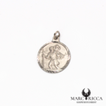 Pendentif Saint-Christophe en argent ou vermeil