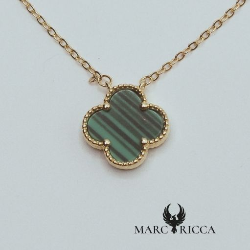 Collier en vermeil avec trèfle