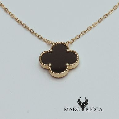 Collier en vermeil avec trèfle